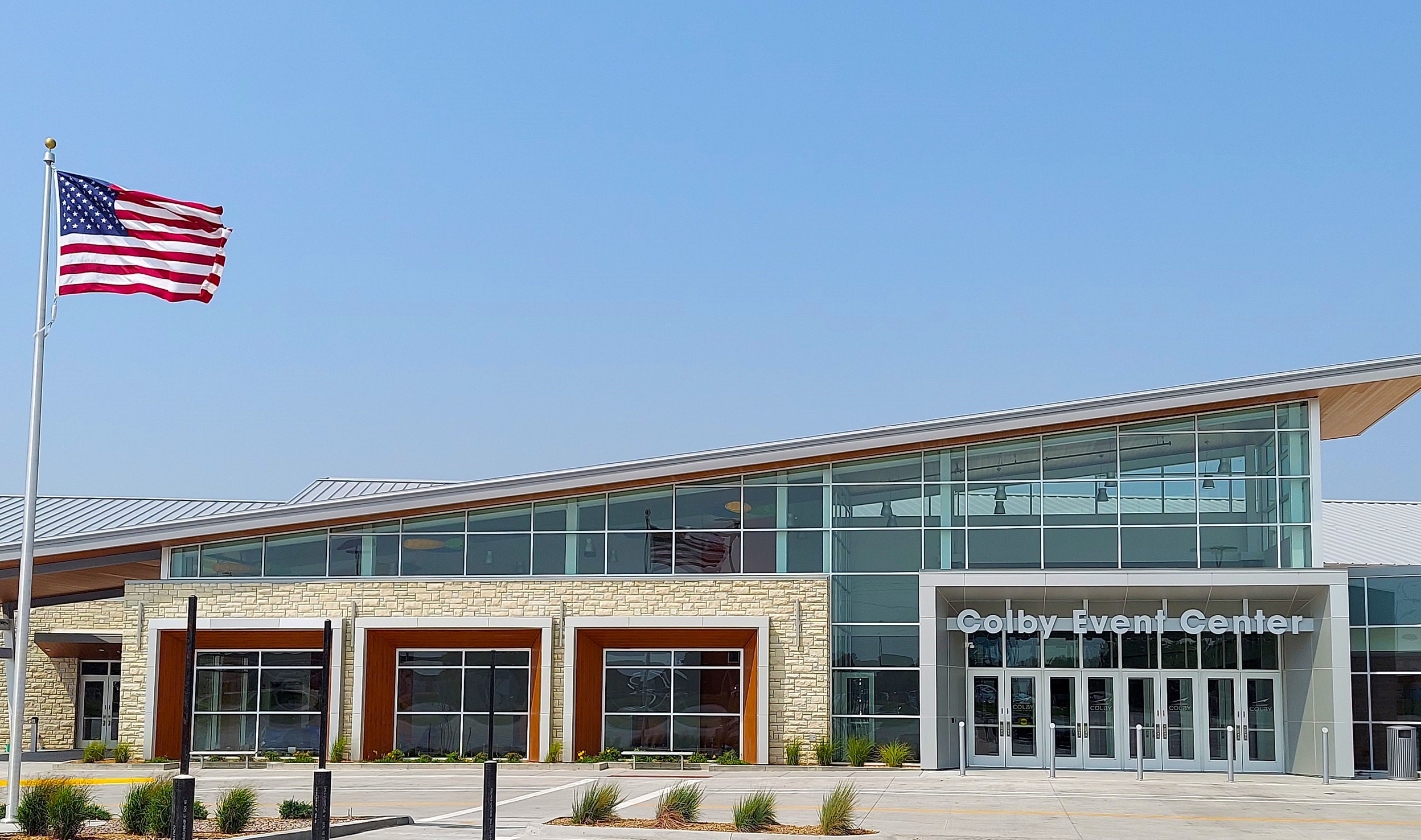 Colby Event Center. Home of Trojan basketball, wrestling, and volleyball.